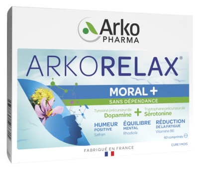 Complément alimentaire Arkopharma Arkorelax Moral 60 comprimés