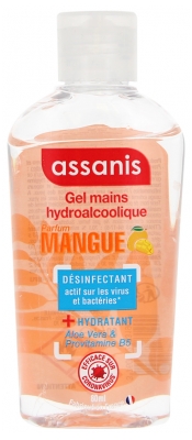 Assanis Limited Gel Antibactérien Vanille-Coco 80 ml - Senteur : Mangue