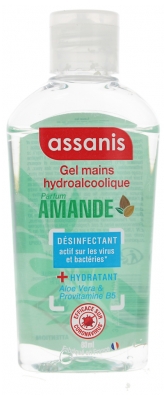 Assanis Limited Gel Antibactérien Vanille-Coco 80 ml - Senteur : Amande
