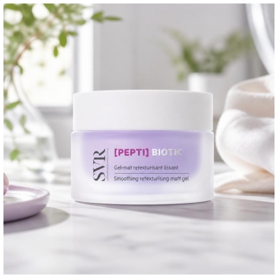 SVR Biotic Pepti Gel Mat Retexturisant Lissant et Rechargeable 50 Ml