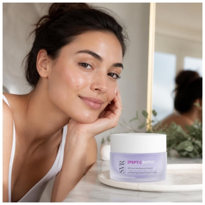 SVR Biotic Pepti Gel Mat Retexturisant Lissant et Rechargeable 50 Ml