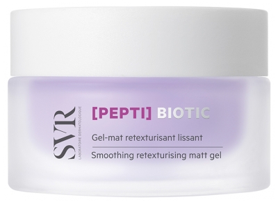 SVR Biotic Pepti Gel Mat Retexturisant Lissant et Rechargeable 50 Ml