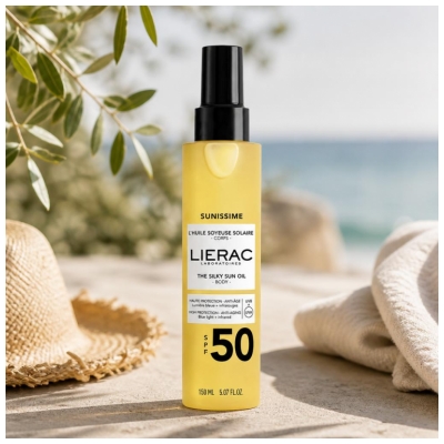 Lierac Sunissime L'Huile Soyeuse Solaire pour le Corps SPF 50 150 ML