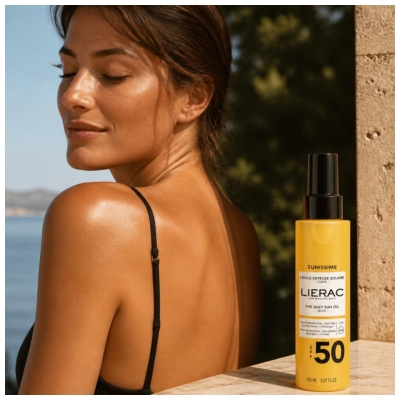 Lierac Sunissime L'Huile Soyeuse Solaire pour le Corps SPF 50 150 ML