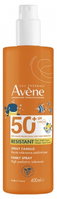 Avène Eau Thermale Solaire Famille SPF50+ Spray 400 ml