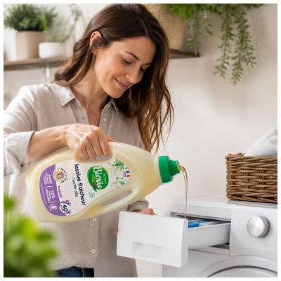 Biovie Lessive Fraicheur Détachante 30 °C 2 Litres