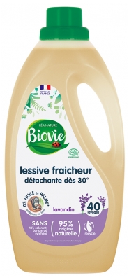 Biovie Lessive Fraicheur Détachante 30 °C 2 Litres
