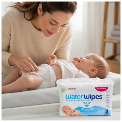 Waterwipes WaterWipes 3 x 60 Lingettes