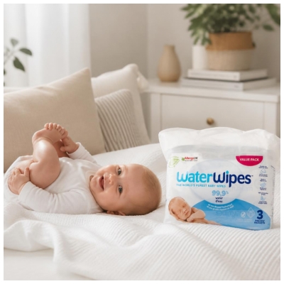 Waterwipes WaterWipes 3 x 60 Lingettes
