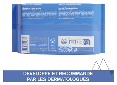 Uriage 1Ères Lingettes d'Eau Nettoyante X70