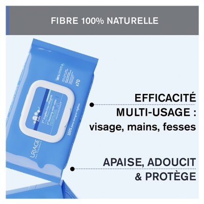 Uriage 1Ères Lingettes d'Eau Nettoyante X70