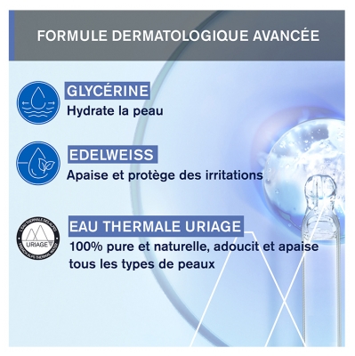 Uriage 1Ères Lingettes d'Eau Nettoyante X70