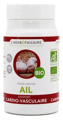 L'Herbôthicaire Poudre d'Ail Bio 180 Gélules