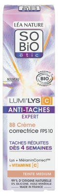 Léa Nature SO BIO étic Lumi'Lys [C] BB Crème Correctrice Anti-Taches SPF10 Biologique 40 ML