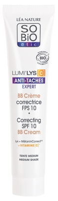 Léa Nature SO BIO étic Lumi'Lys [C] BB Crème Correctrice Anti-Taches SPF10 Biologique 40 ML