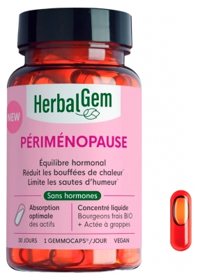 HerbalGem Périménopause Équilibre Hormonal 30 Gélules