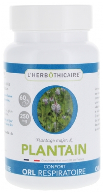 L'Herbôthicaire Poudre de Plantain 60 Gélules