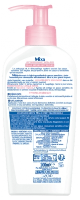 Mixa Lait Démaquillant Extra-Pur Peaux Sensibles et Sèches 200 ml