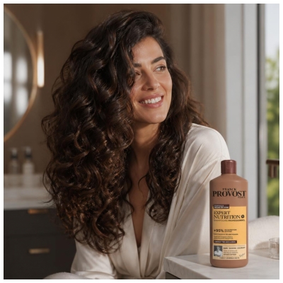 Franck Provost Expert Nutrition + Shampoing pour Cheveux Très Secs et Épais 500 ML