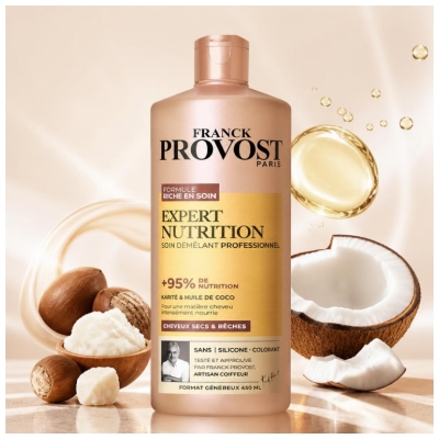 Franck Provost Expert Nutrition Soin Démêlant Professionnel 450 ML