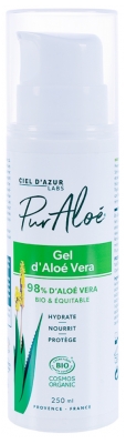 Pur Aloé Gel d'Aloe Vera 98% Aloe Vera Bio 250 ml 