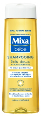Mixa Bébé Shampoing Hypoallergénique Très Doux 300 ml