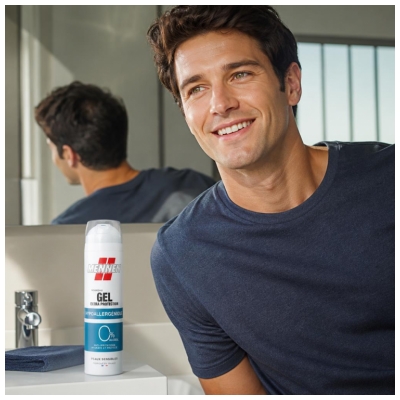 Mennen Gel de Rasage Extra Protection Peaux Sensibles 200 ml