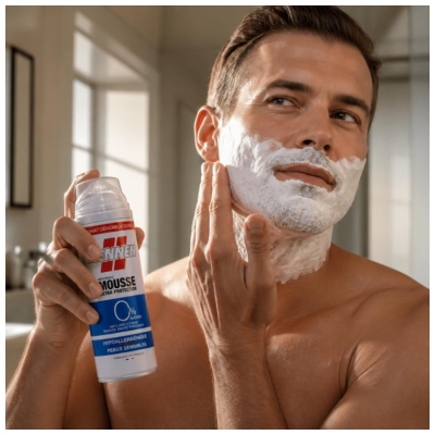 Mennen Mousse de Rasage Extra Protection Peaux Sensibles 250 ml