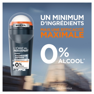 L'Oréal Paris Men Expert Déodorant 48H Magnesium Défense Bille XXL 50 ml