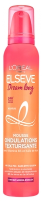 L'Oréal Paris Elseve Dream Long Mousse Ondulations Texturisante Cheveux Longs, Ondulés 200 ml