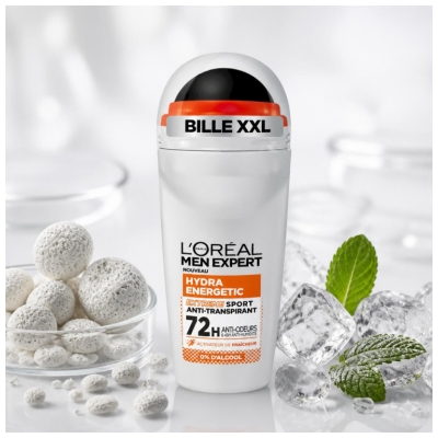 L'Oréal Paris Men Expert Hydra Extreme Sport Energetic Anti-Transpirant 48H Bille XXL 50 ml