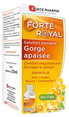 Forté Pharma Forté Royal pour Gorge Apaisée 120 ML