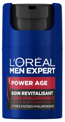L'Oréal Paris Men Expert Power Age Soin Revitalisant à l'Acide Hyaluronique 50 ml
