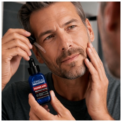 L'Oréal Paris Men Expert Power Age Sérum à l'Acide Hyaluronique Multi-Action 30 ml