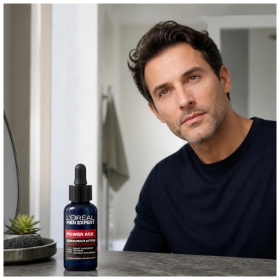 L'Oréal Paris Men Expert Power Age Sérum à l'Acide Hyaluronique Multi-Action 30 ml