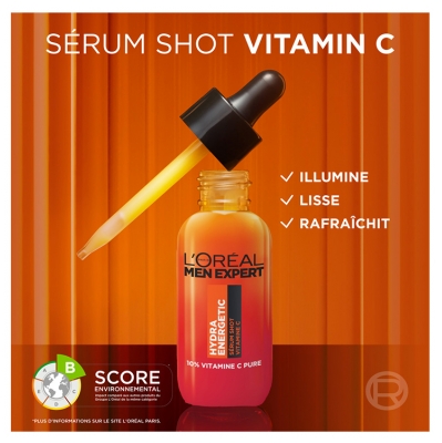 L'Oréal Paris Men Expert Hydra Energetic Sérum à la Vitamine C 30 ml