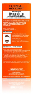 L'Oréal Paris Men Expert Barber Club Huile Visage et Barbe Longue 30 ml