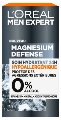 L'Oréal Paris Men Expert Soin Hydratant 24H Magnesium Défense 50 ml
