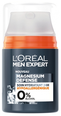 L'Oréal Paris Men Expert Soin Hydratant 24H Magnesium Défense 50 ml