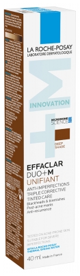 La Roche-Posay Effaclar Duo+M Soin Teinté Triple Correction Anti-Imperfections 40 ml