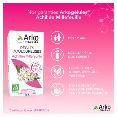 Arkopharma Règles Douloureuses Biologique 30 Unités