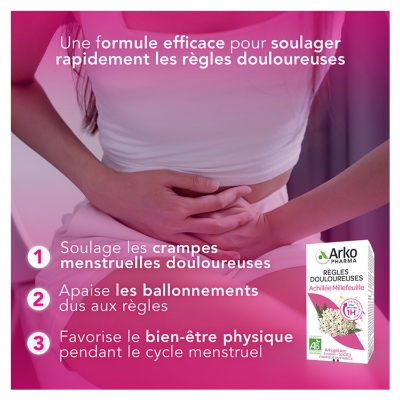 Arkopharma Règles Douloureuses Biologique 30 Unités
