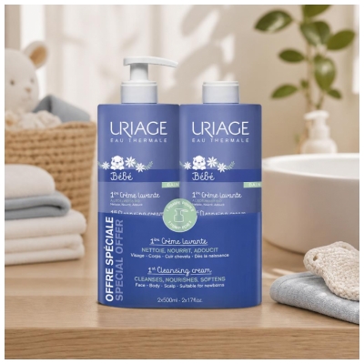 Uriage 1Ère Crème Lavante 2 x 500 ml