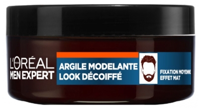 L'Oréal Paris Men Expert Barber Club Argile Modelante Fixation Moyenne 75 ml