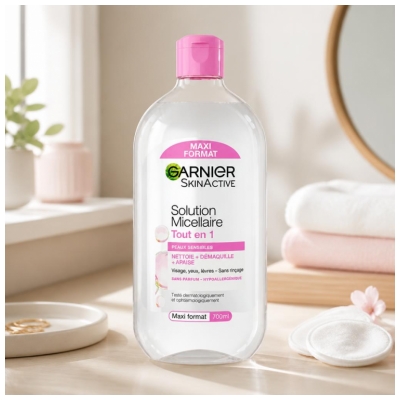 Garnier SkinActive Solution Micellaire Tout en 1 Peaux Sensibles Sans Parfum 700 ml