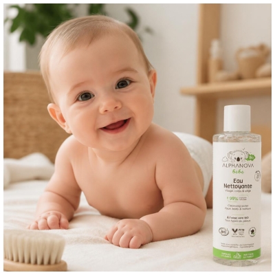Alphanova Bébé Eau Nettoyante Biologique 200 ML