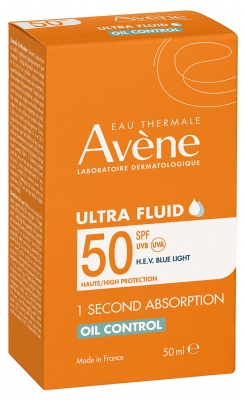 Avène Eau Thermale Solaires Oil Control Ultra Fluide SPF50 50 ml