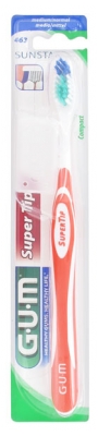 Gum Brosse à Dents Supertip Médium - Couleur : Orange