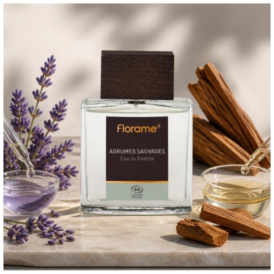 Florame Eau de Toilette Agrumes Sauvages Biologique 100 ML