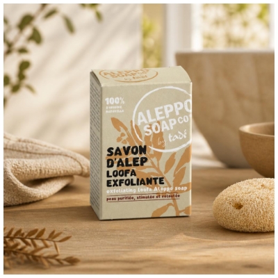 Tadé Savon d'Alep Loofa Exfoliante 150 Grammes
